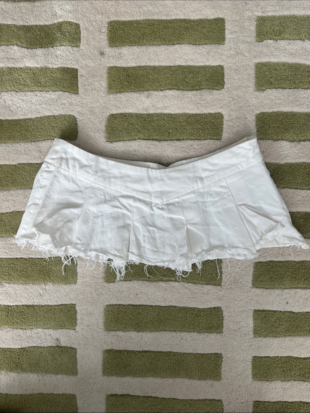 ASOS White Frayed Hem Women’s Shorts